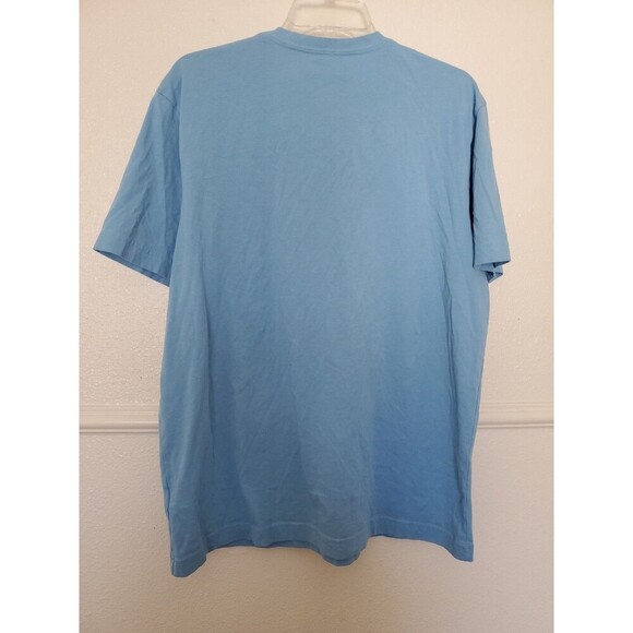 Life Is Good Fueled By Positive Energy Dog Crusher Lite Mens Size L Blue Cotton - Picture 9 of 15